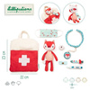 LILLIPUTIENS - Doctor's bag with a cuddly toy and 6 accessories Alice the Fox 18 m +