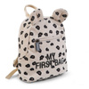CHILDHOME PLECAK MYFIRST BAG LEOPARD KREMOWY CENTK