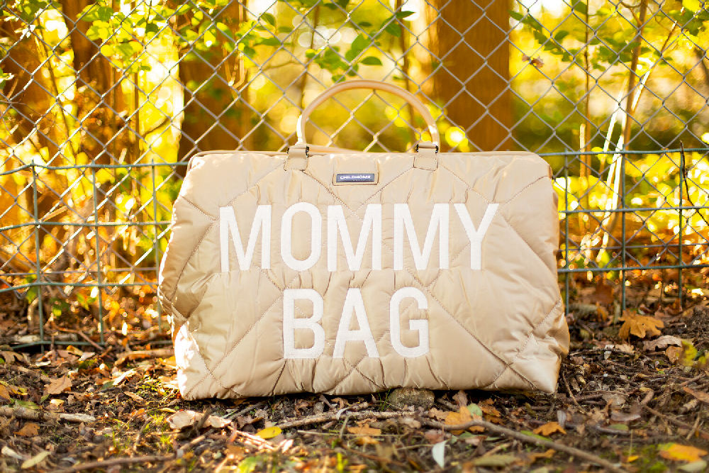 Childhome Mommy Bag Torba, (pikowana) Beżowa