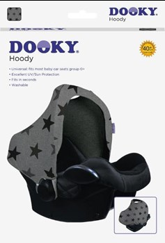 Osłonka na budkę fotelika 0+ Grey Star