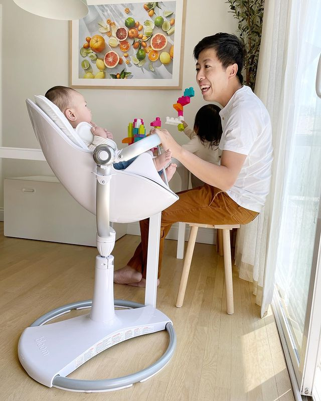 BLOOM Stelaż krzesełka (obrotowe 360), White.