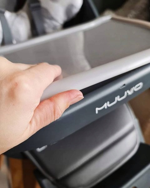 MUUVO Krzesełko Choc 2 (360st) 3w1, Powder Pink