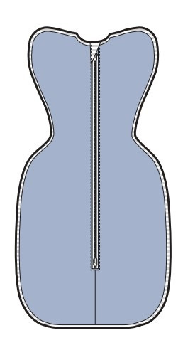 Otulacz Swaddle UP - rozmiar XS - niebieski - ETAP 1 Original