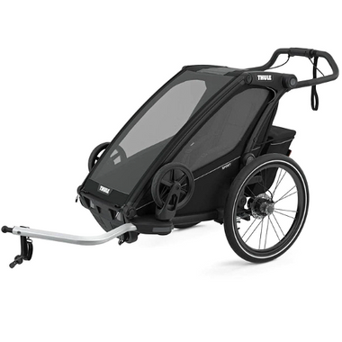 THULE Chariot Sport (1) 1-os przyczepka, Czarna