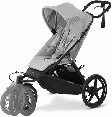 || CYBEX Wózek sportowy Avi Spin(blk) Fog Grey