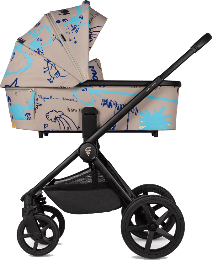 VENICCI Wózek 2w1 Upline 2 (P&B) Draft Beige