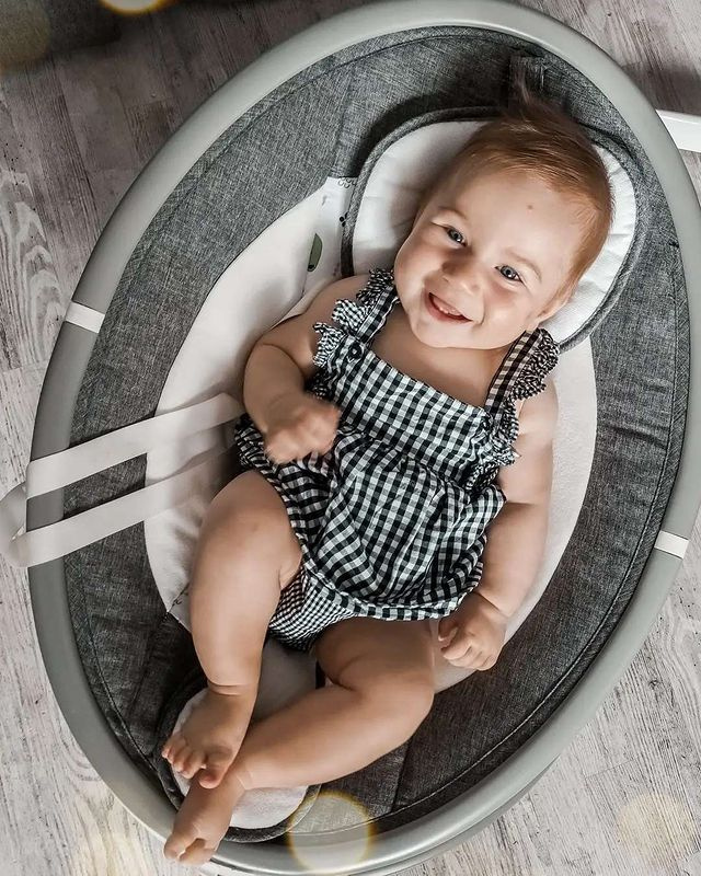 GRACE 4BABY HUŚTAWKA BUJACZEK GRAFIT 28600