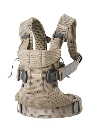 BABYBJÖRN - Baby Carrier ONE AIR 3D MESH, Grey Beige