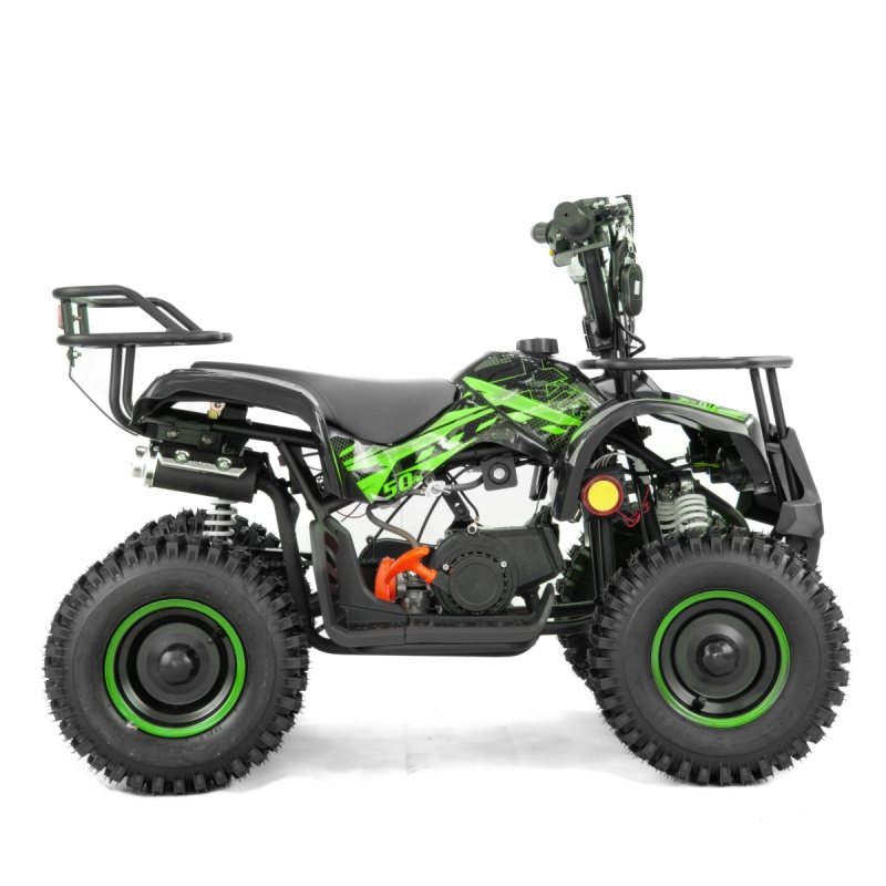 MINI QUAD XTR M7/6 50 2T P-ST, cz-limonkowy