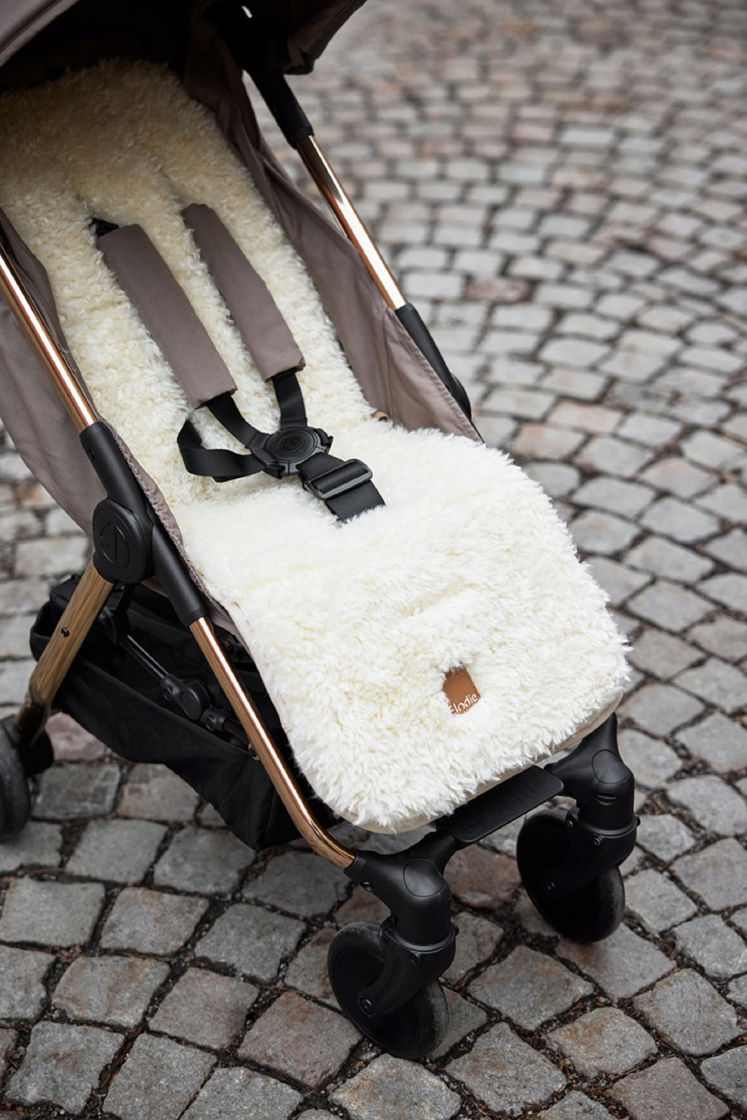 Elodie Details Miękka wkładka wózka, Soft Sherpa