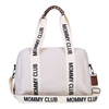 Childhome Torba do wózka Mommy Club Signature Teddy White