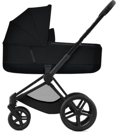 Zestaw 1w1 Cybex Rama Priam 4.0 Matt Black & Gondola Priam 2.0 Deep Black