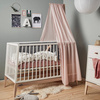 LEANDER - sheet for baby cot 2 pcs, dusty rose