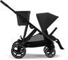 Zestaw 2w1 Cybex Wózek Gazelle S (Blk) Moon Black +  Siedzisko (Dodatkowe) Gazelle S  Moon Black