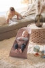 BABYBJÖRN - Bouncer Bliss MESH - Dusty Pink