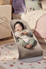 BABYBJORN - Bouncer Balance Soft Light grey frame, Mesh, Grey beige/White