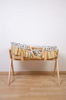 Childhome Kosz mojżesza Boho z materacykiem + Pokrowiec Jersey Leopard