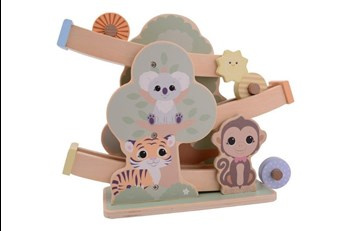 Drewniana rampa The Wildies Family drzewo i 3 koła