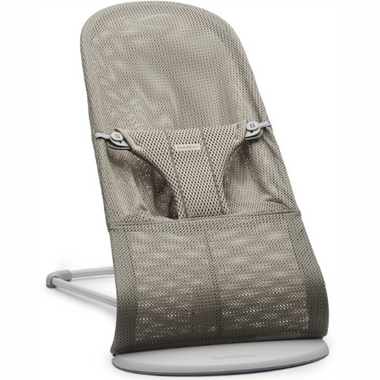 BABYBJÖRN - Bouncer Bliss MESH - Grey Beige