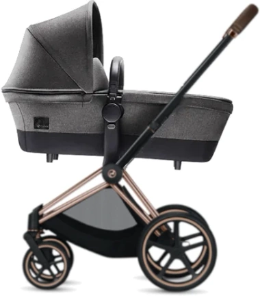 Zestaw 1w1 Cybex Rama Priam 4.0 Rose Gold & Gondola Priam 1.0 Manhattan Grey