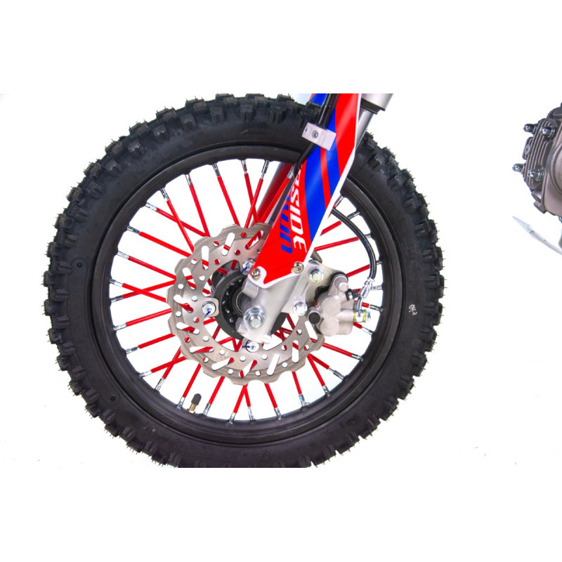 || ASIX Cross XB28 125 14/12 MANU E-ST, czerw-nieb