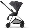 WÓZEK WÓZEK GŁĘBOKO SPACEROWY 4W1 CYBEX MIOS 2.0 LUX | SIMPLY FLOWERS | DREAM GREY | CIEMNY SZARY