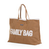 Childhome Torba Family Bag, Suede-Look Beż Baranek