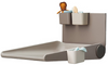 LEANDER WALLY™- WALL MOUNTED CHANGING TABLE, CAPPUCCINO