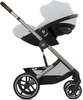 Zestaw 3w1 Cybex Wózek Balios S Lux (Tpe) Stormy Blue & Gondola Balios S Lux Stormy Blue & Fotelik Samochodowy Cloud G Comfort Fog Grey