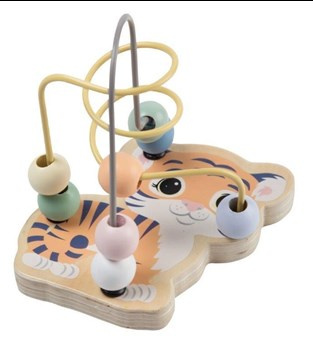 Drewniany labirynt przeplatanka tygrysek