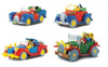 Auto Disney w skali 1:43 - Mickey, Scrooge, Donald, Goofy 1 szt.