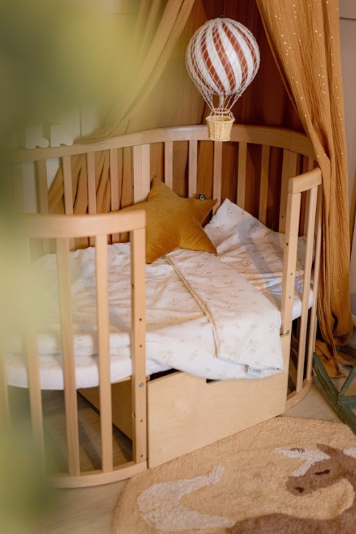 Waldin Szuflada do łóżeczka 7w1, Natural