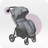 MoMi MIYA wózek spacerowy (koła Eva) Grey