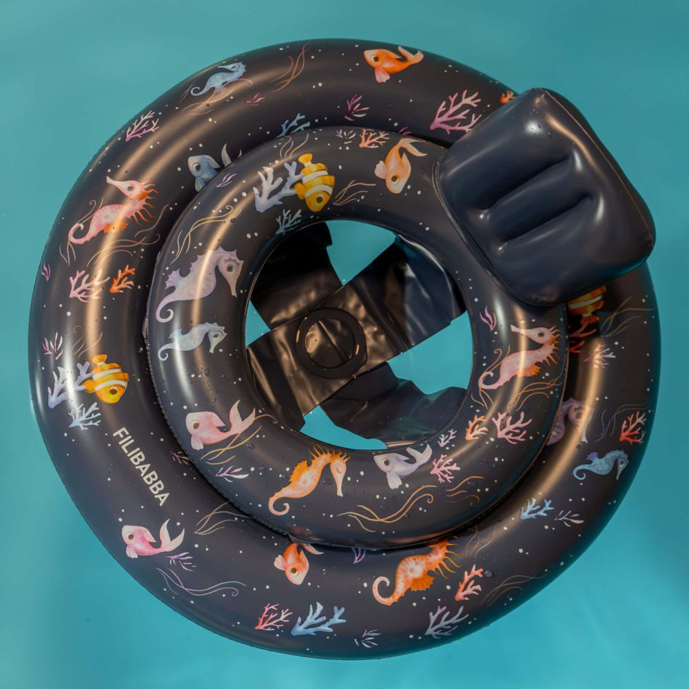 Filibabba Kółko do pływania Alfie Baby Rainbow Ree