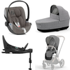 CYBEX PLATINUM | PRIAM 4.0 LUX | NEW GENERATION | WÓZEK WIELOFUNKCYJNY 4W1 | CLOUD Z2 | BAZA BASE Z | MANHATTAN GREY PLUS