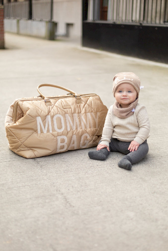 Childhome Mommy Bag Torba, (pikowana) Beżowa