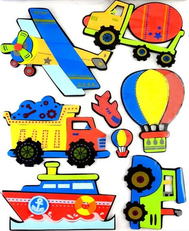 Dekoracje ścienne - Pojazdy, Samoloty, Statki