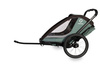 Hamax - Bike trailer for kids COCOON ONE - Green/black