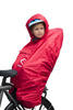 Hamax - rain poncho, red