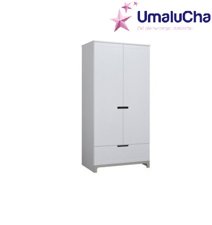 PINIO SZAFA 2-DRZWIOWA - DREWNO + PŁYTA LAMINOWANA