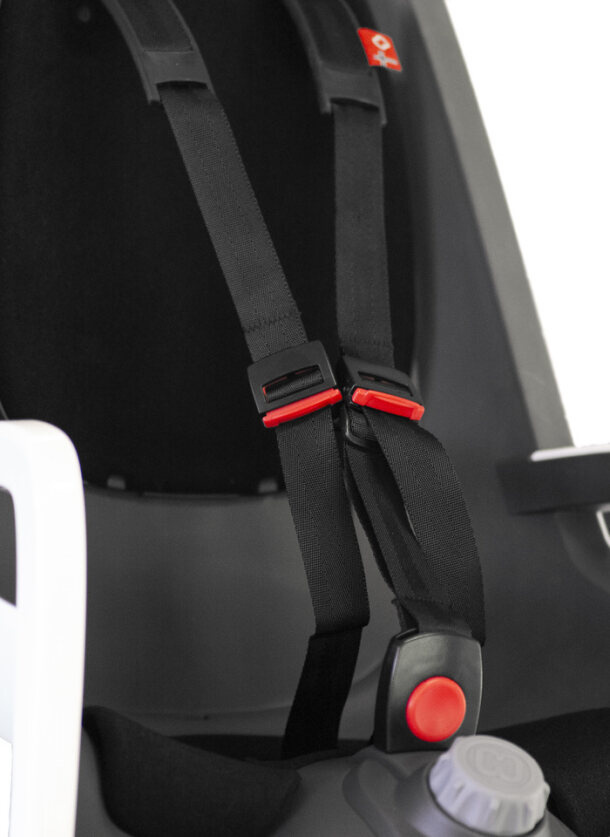 Hamax Fotelik rowerowy Caress (Rama) Dark grey