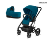 WÓZEK GŁĘBOKO SPACEROWY 2W1 CYBEX BALIOS S LUX | CLASSIC BEIGE | NAVY BLUE | RIVER BLUE | SOHO GREY | DEEP BLACK | MAGNOLIA PINK