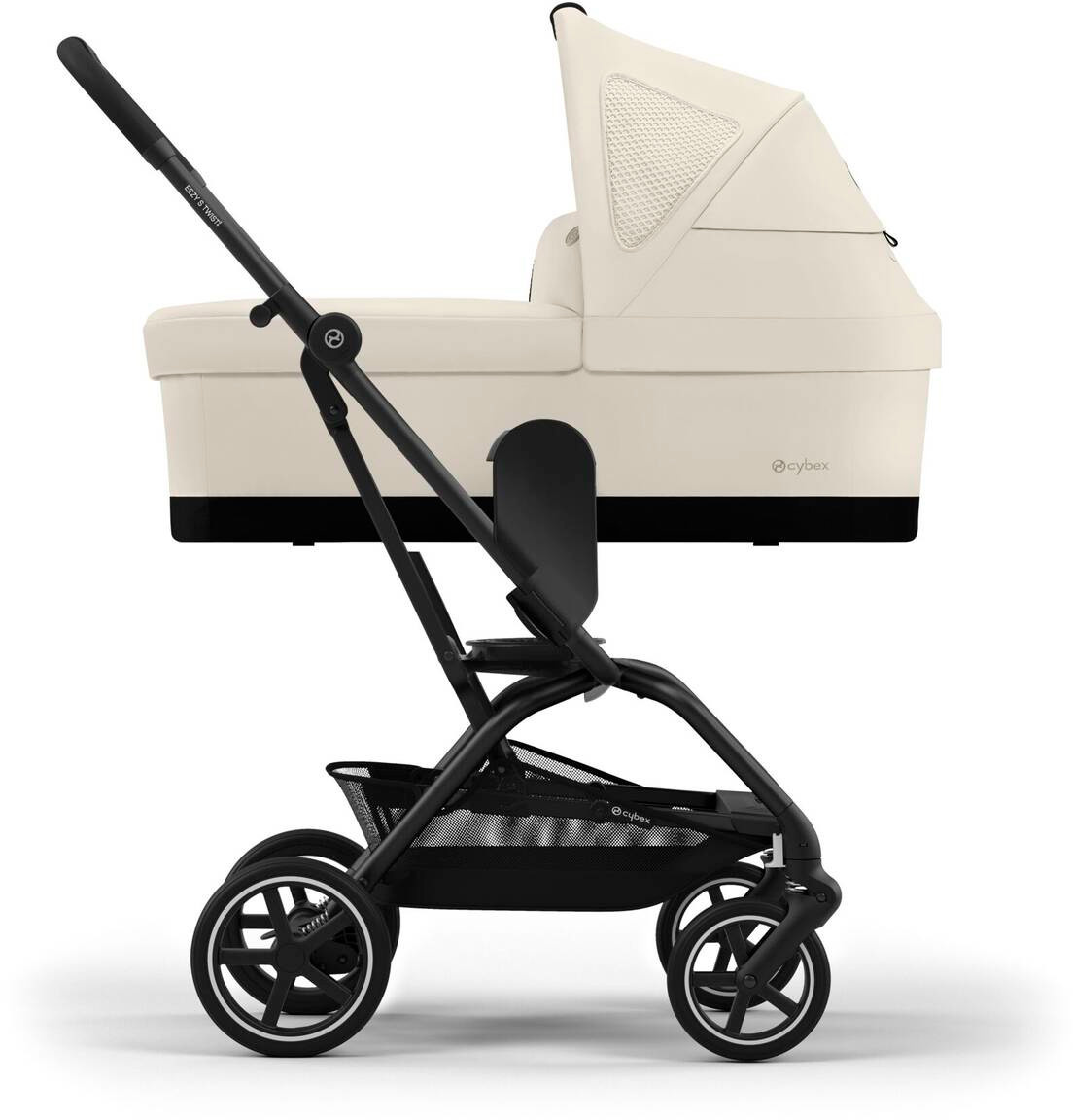 || CYBEX Wózek Eezy S Twist 2 + (blk) Canvas White