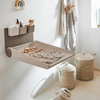 LEANDER WALLY™- WALL MOUNTED CHANGING TABLE, CAPPUCCINO