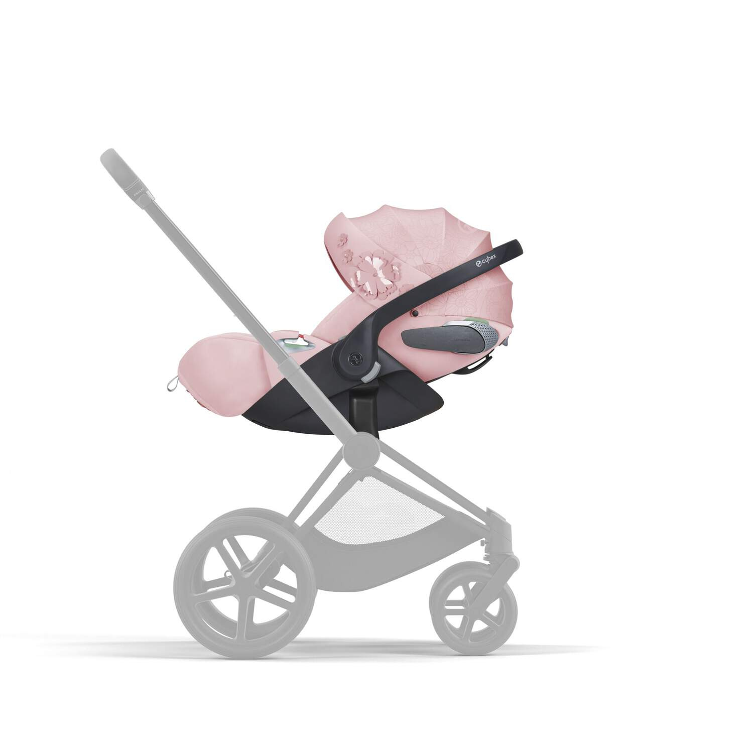 CYBEX Fotelik Cloud T, Simply Flowers Pink