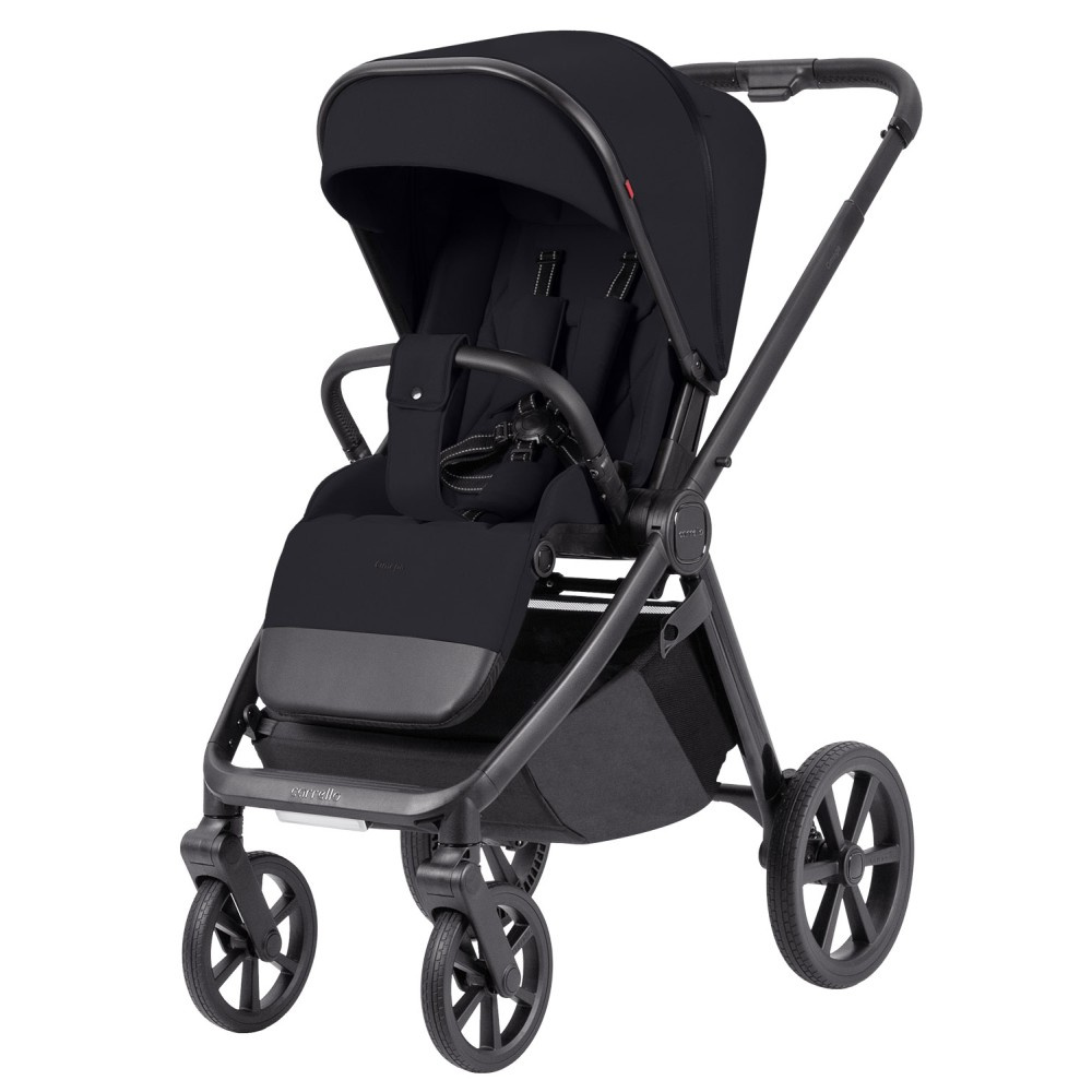 CARRELLO Wózek 2w1 Omega Plus, Cosmo Black