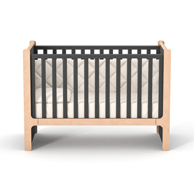 Veres Nice łóżeczko (120x60 cm) Anthracite Natural