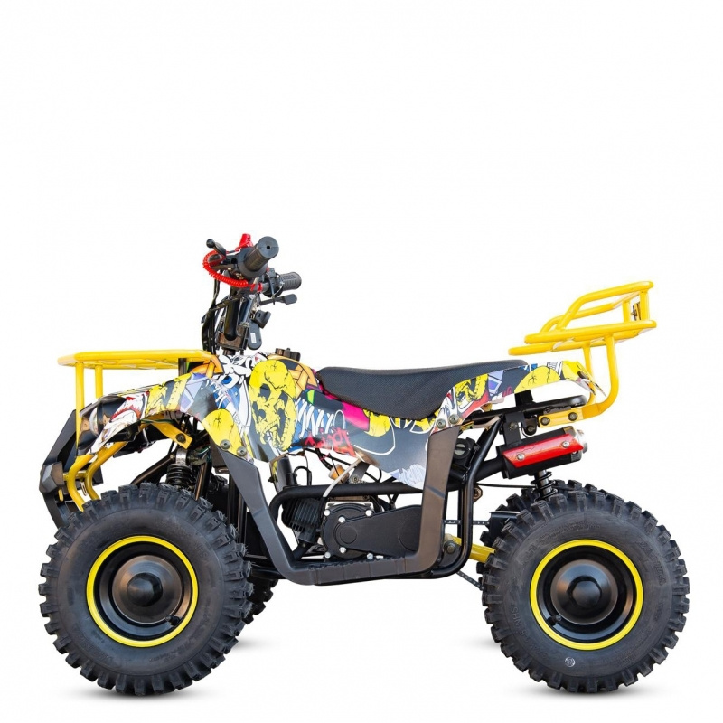 || MINI QUAD XTR M9/6 50 2T E-ST, stick.bomb żółty
