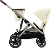 Zestaw 2w1 Cybex Wózek Gazelle S (Tpe) Seashell Beige + Siedzisko (Dodatkowe) Gazelle S Seashell Beige