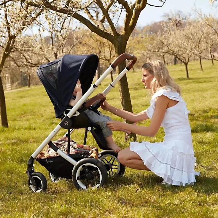 || CYBEX Wózek Talos S Lux (slv) Ocean Blue